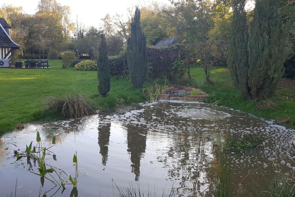 Domaine Du Bois L'Abbe Villa Épaignes Buitenkant foto