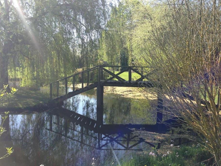 Domaine Du Bois L'Abbe Villa Épaignes Buitenkant foto
